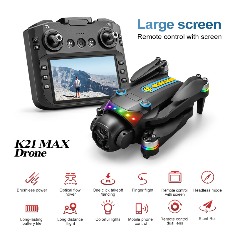 Drone Camera Hd - 屋外用電動ドローン デュアルカメラ 90 ° 120 °
