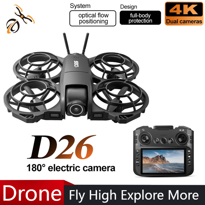 Drone Camera Hd - D26 ドローン 4K 空撮HD 180 °