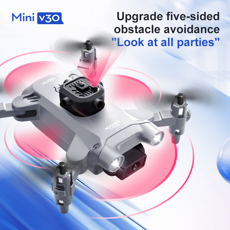 ミニ V30 WiFi FPV ドローン 4K HD デュア - Drone Camera Hd のレビューと価格