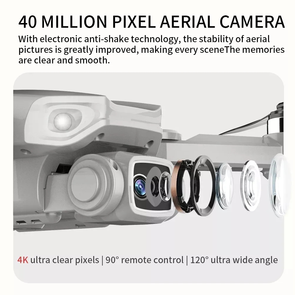 折りたたみ式ブラシレスドローンl900プロ,GPS, 4k, - Drone Camera Hd のレビューと価格