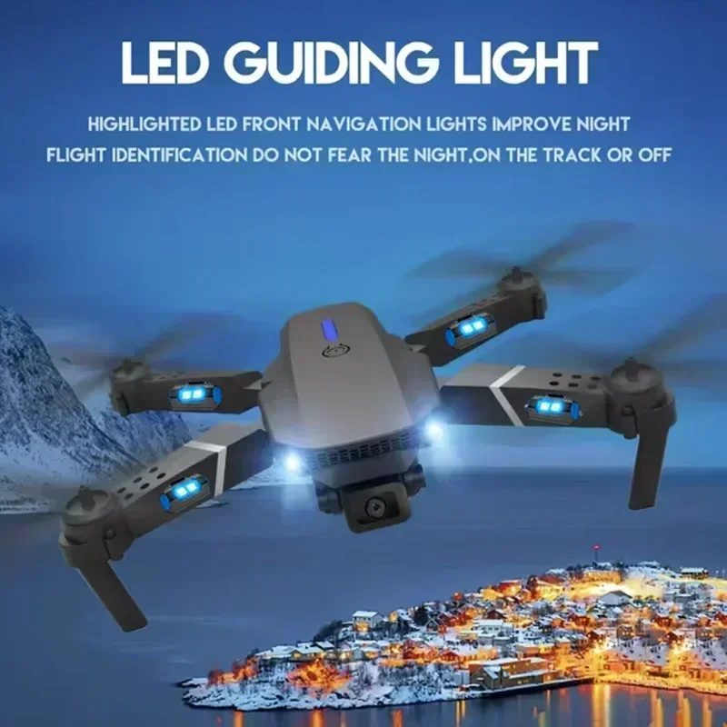 折りたたみ式クワッドコプター,e88プロ広角fpv,wifi - Drone Camera Hd のレビューと価格