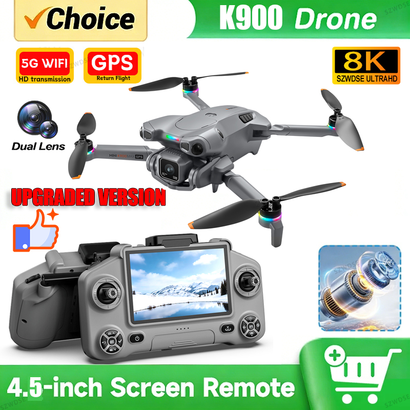 新型K900 MAX GPSドローン、4Kプロフェッショナル - Drone Camera Professional のレビューと価格