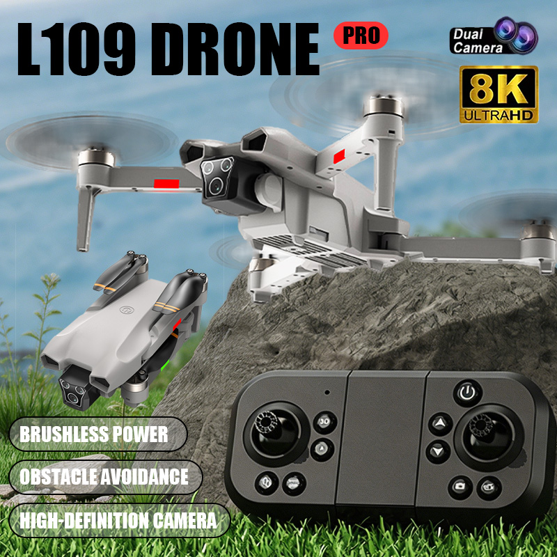 新型ホットL017プロドローン ブラシレス 3Dロール 36 - Drone Camera Professional のレビューと価格